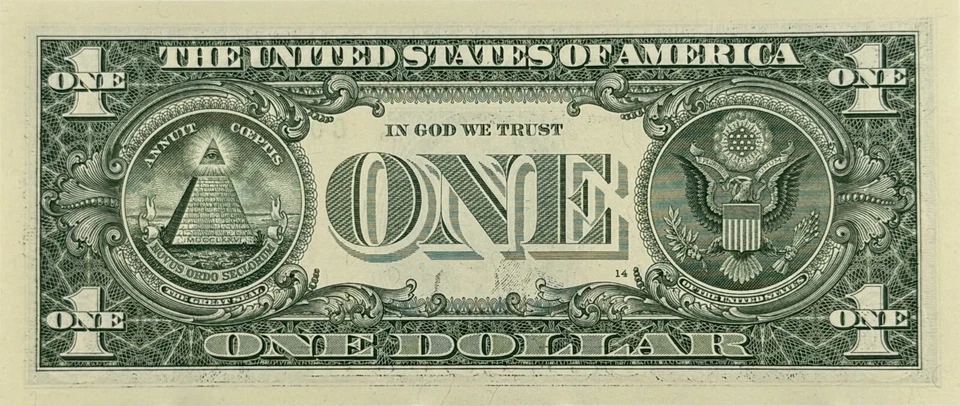 September 2nd 1936 or 9th February Uncirculated Birthday Dollar Fancy Serial - Image 3 of 3