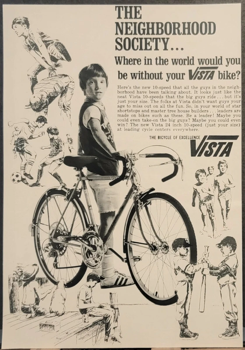Vista 10 speed bicycle deals