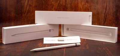  Apple Pencil der 1. Generation Mod. A1603 incl. Ladeadapter, Anleitung und OVP 
