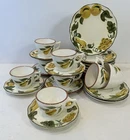 VINTAGE MCM Stangl Pottery "Sculpted Fruit" Set (24 pieces) | Handpainted USA
