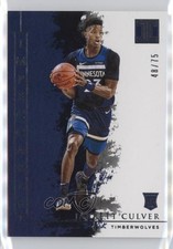 2019-20 Panini Impeccable Silver 48/75 Jarrett Culver #85 1f8v
