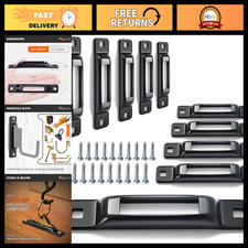 10-Pack E-Track Tie-Down Anchors with Screws - Heavy Duty Cargo Securement