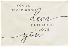 Baby Growth Stuff-Nursery Rectangular Hanging Canvas Banner Wall Decor-Poster