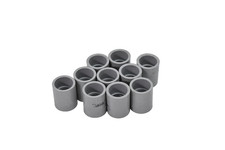 CANTEX 3/4" PVC Conduit Coupling Fitting Lot of 10 Electrical Pipe Connectors