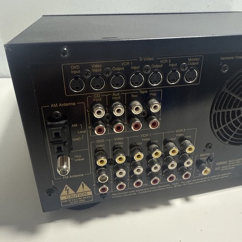Nakamichi AV-8 Audio Video Receiver w/ Pre Outs Amp Preamp - No Remote - Picture 8 of 16
