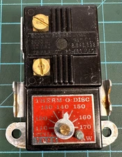 Therm-O-Disc 7025 AW Water Heater Thermostat 110-170F 6000W 208-480V 120V 3000W
