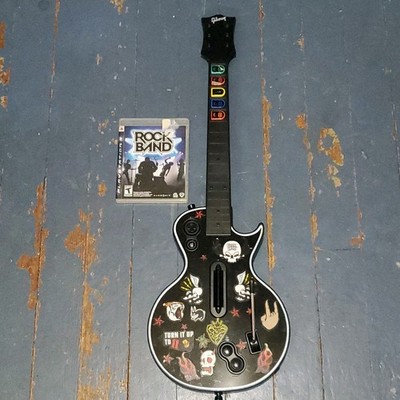 PlayStation 3 PS3 Guitar Hero Wireless Les Paul Gibson FOR PARTS READ DESCRPTION