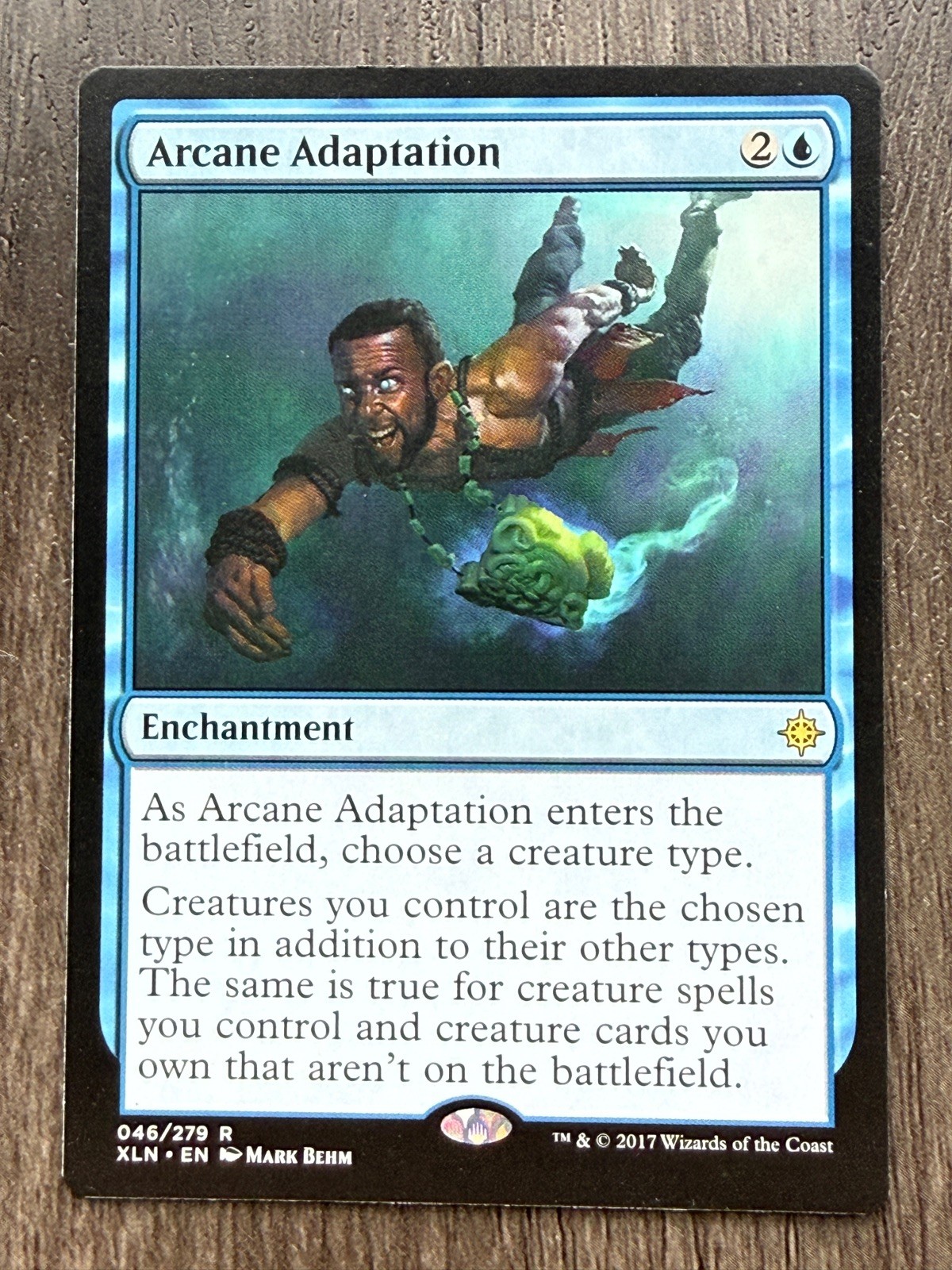 1x Arcane Adaptation Ixalan Regular MTG LP English
