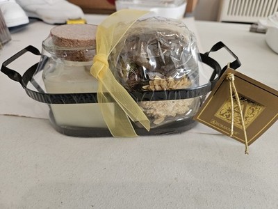 Aromatique Sorbet Gift Set, Candle And Decorative Fragrance In Metal Tray