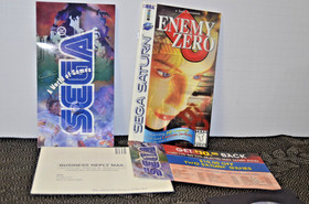 Enemy Zero Sega Saturn Complete; all original materials. Full US verion, CIB