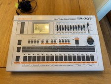 Roland TR-707 Rhythm Composer Drum Machine (Faulty)