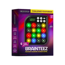 Croove 6 in 1 Brain Teasers & Memory Game, 6 Fun Games for Kids, Co... Fast Ship