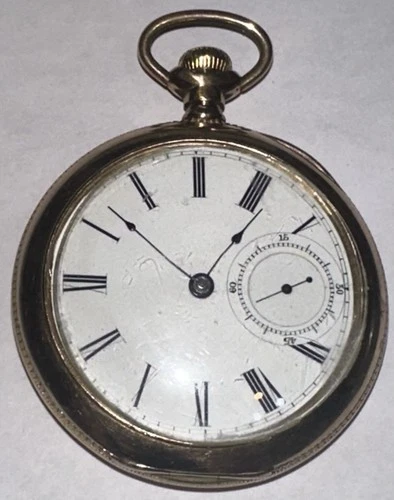 Illinois Pocket Watch Company 14k 51.3 Grams 1.8 Ounces Gold Filled Vintage