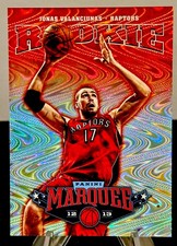 JONUS VALANCIUNAS 2012-13 PANINI MARQUEE MINT ROOKIE HOLO INSERT #158 LOOK!