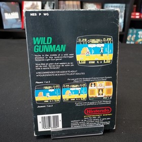 Wild Gunman Complet Nintendo NES Pal FAH