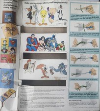 Vintage 1978 DC Comics Superman Latch Hook Rug Kit Partial w Instructions