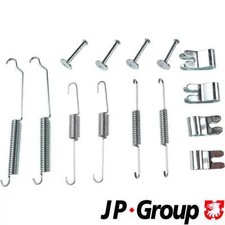Image of Brake shoe fitting kit Rear Axle 1563952710 JP GROUP for FORD FIESTA VI KA+ III