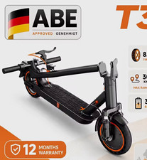 T3A E-Scooter ABE 350W 36V 7,8Ah 8,5 Zoll bis 20 km/h klappbar