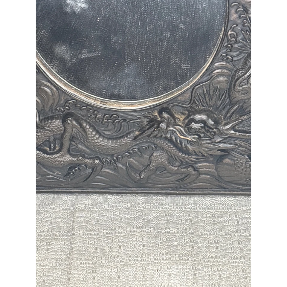 Gargoyles Brooklyn NY Dragon Mirror Wall Decor Asian Art Reproduction Vintage - Image 2 of 4