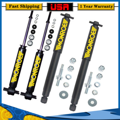 2 Front  2 Rear Shock Absorbers Set 4PCS MONROE For Chevy Pontiac Oldsmobile 