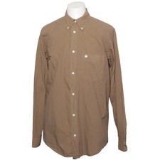 Murphy & Nye, Businesshemd, Größe: XL, Braun, Baumwolle, Einfarbig, Herren #Hsu