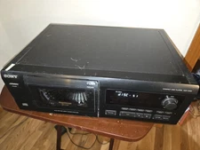 Sony CDP-CX50 50+1 Disc CD Mega Storage Changer Player Carousel Tested No Remote