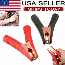 2pcs Car Alligator Clips Crocodile Clip Battery Test Clamps 100a Red Black 2pcs Car Alligator Clips Crocodile Clip Battery Test Clamps 100a Red Black