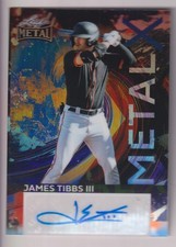 JAMES TIBBS III 2026 LEAF METAL DRAFT BASEBALL AUTOGRAPH AUTO CARD #D 1/1
