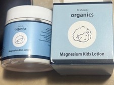 8 Sheep Organics Magnesium Kids Lotion 4oz For Calming Sleep Exp 04/2028