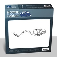 Endtopf für Renault Megane Ii+Coupé-Cabriolet+Grandtour+Stufenheck ScéNic II