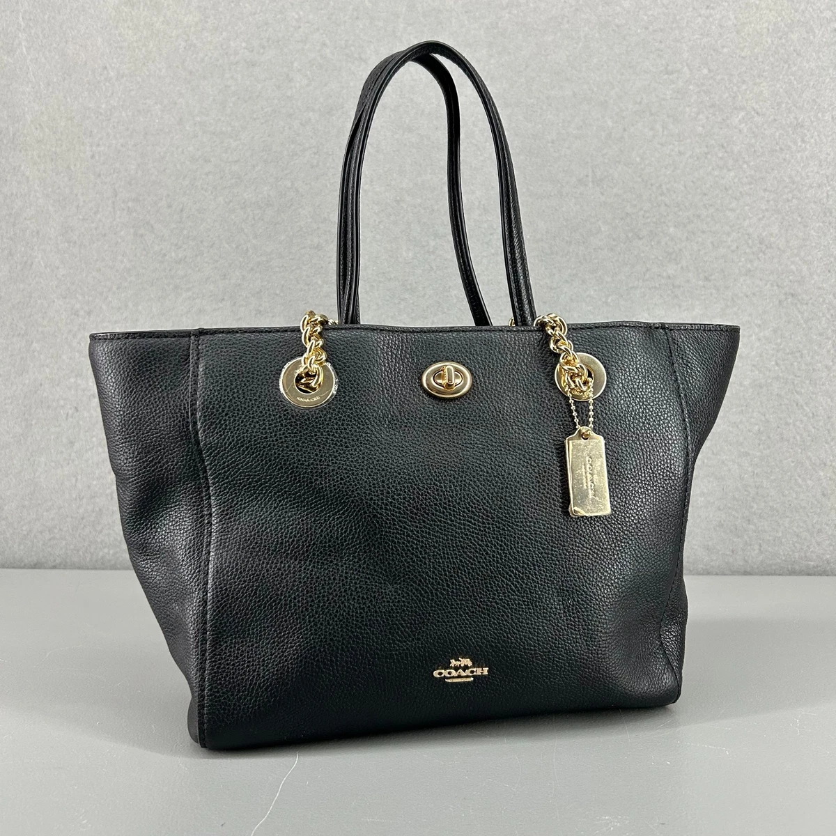 Coach Turn Lock Tote Bags & Handbags for Women for sale | eBay