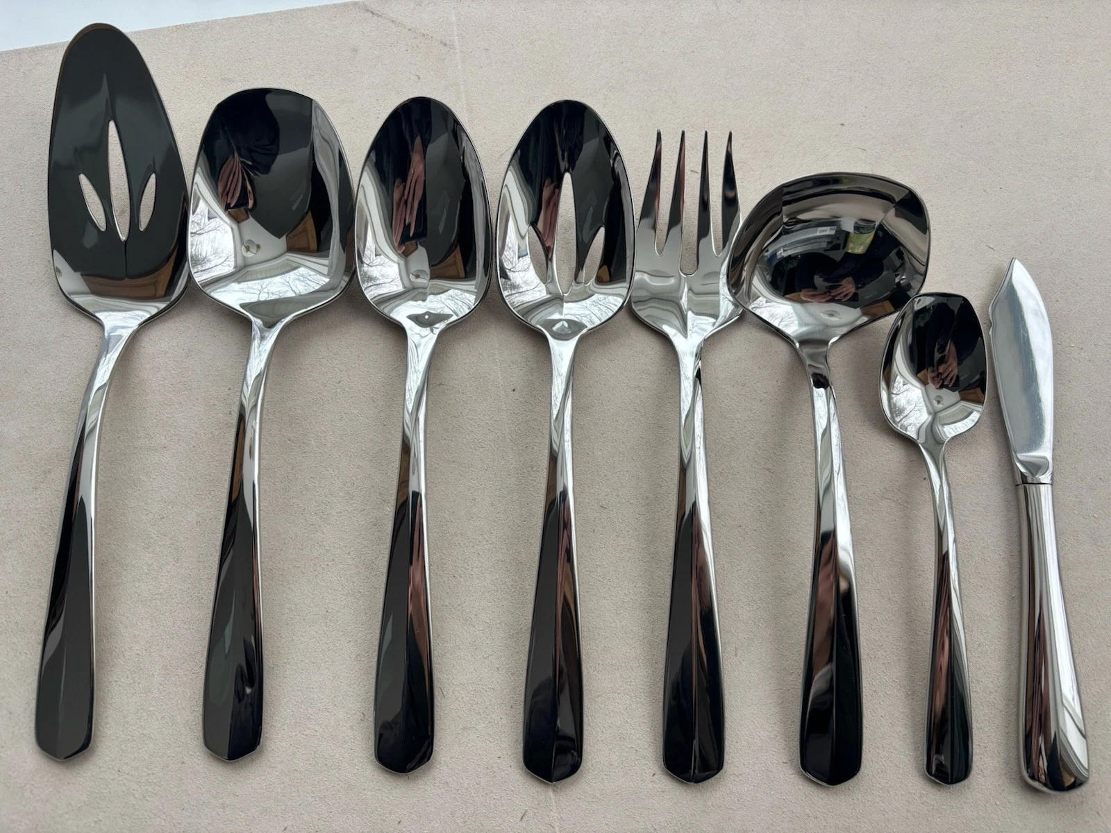 Oneida - EQUATOR - huge lot of 8 serving pieces NEW
