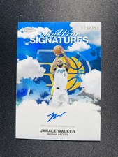 2025-26 Topps Chrome Sky Write Signatures Auto Jarace Walker Blue 29/150 QJ41