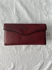Vintage Burton WM's Cowhide Wallet - Burgundy