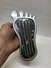 Vintage Cal-Custom Big Foot Gas Pedal 30-3008-1 1970’s Chrome Black Hot Rod