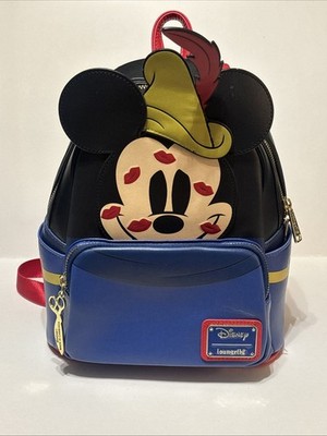 Loungefly Mickey Mouse Brave Little Tailor Mini Backpack NWOT
