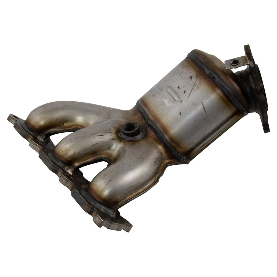 Exhaust Manifold Catalytic Converter Assembly w/ Gaskets & Hardware LH for Volvo - Image 3 of 4