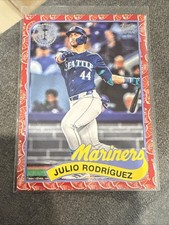2024 Topps Japan JULIO RODRIGUEZ 1989 Red Koi Fish card SEATTLE MARINERS 3/5