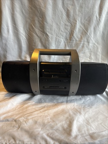 Sirius SUBX1 Dock & Play Universal Satellite Radio Boombox Please Read