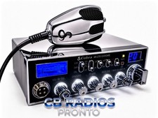 Cobra 29 LTD Chrome AM/FM WHITE NITRO RINGS  PERFORMANCE TUNED RECEIVE ENHANCED