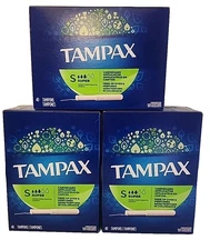 3 Pack - Tampax Super Absorbency Unscented Cardboard Applicator (40 ct) X 3 =120