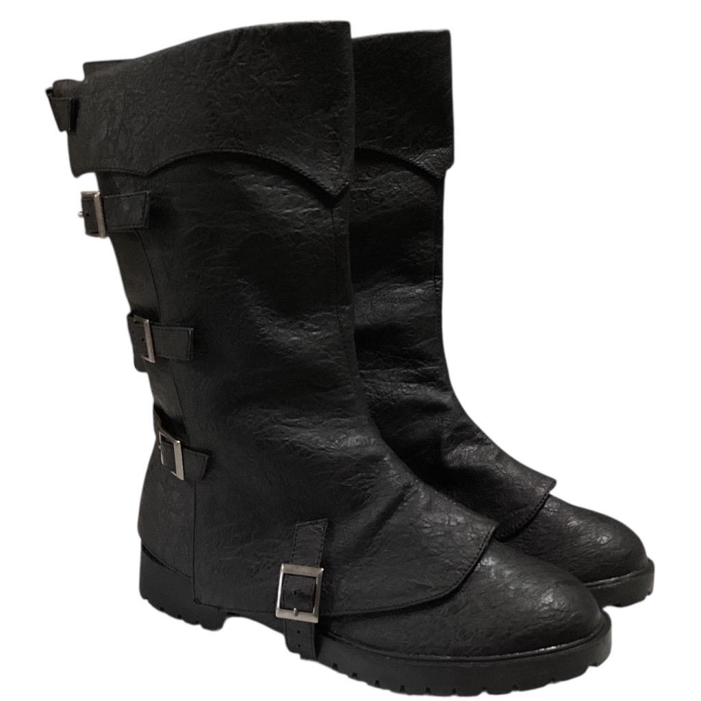Funtasma Boots Mens 8 9 Black Pirate Captain Medieval Knight  display picture 1