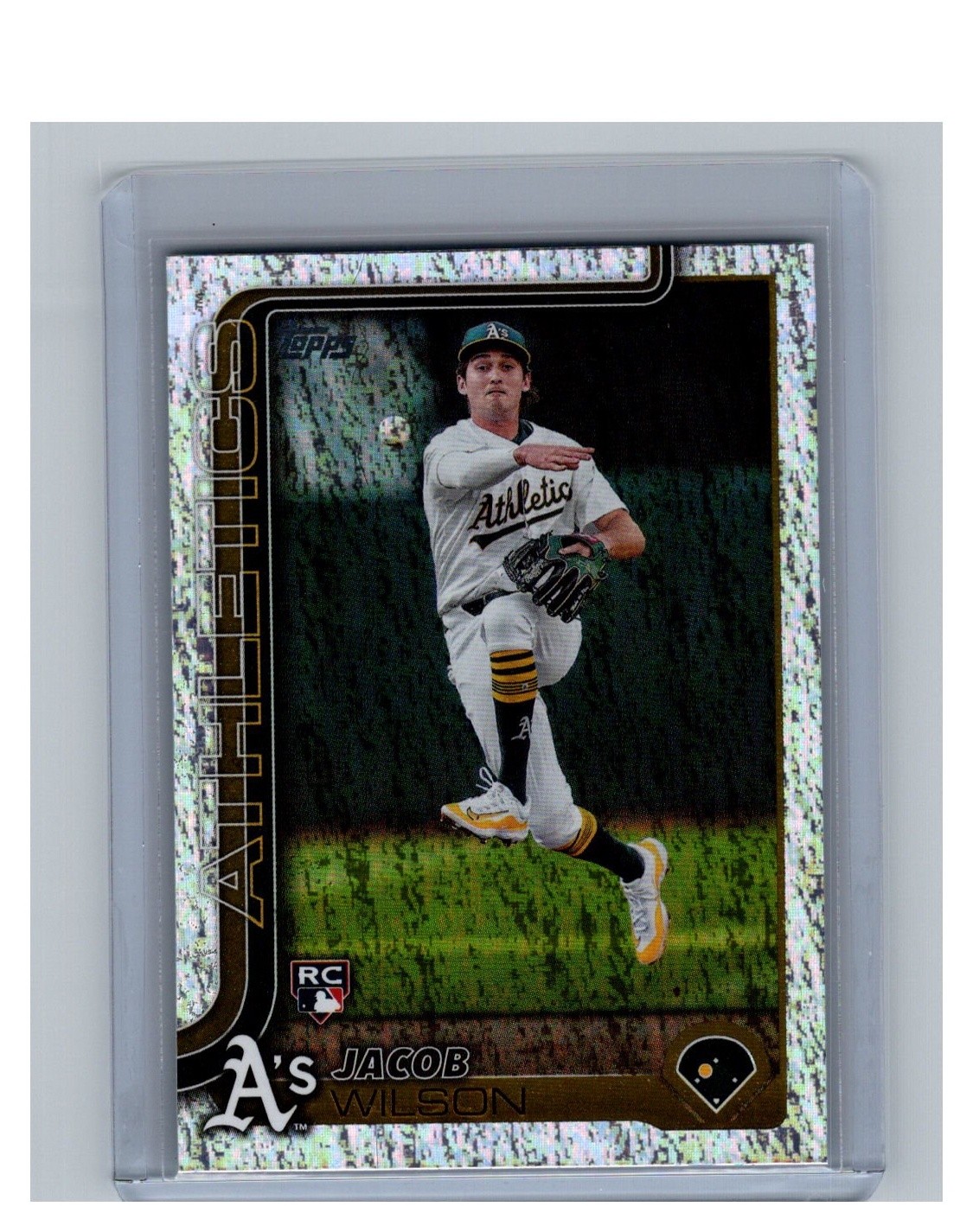 2025 Topps #314 Jacob Wilson Holo Foil