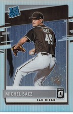 2020 Panini Donruss Optic - THE ROOKIES SILVER HOLO PRIZM MICHEL BAEZ