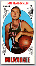 1969-70 TOPPS #14 JON McGLOCKLIN MILWAUKEE BUCKS ROOKIE