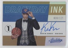 2018 Panini Absolute Memorabilia Draft Day Ink /125 Kevin Knox #DD-KNX Auto fm0