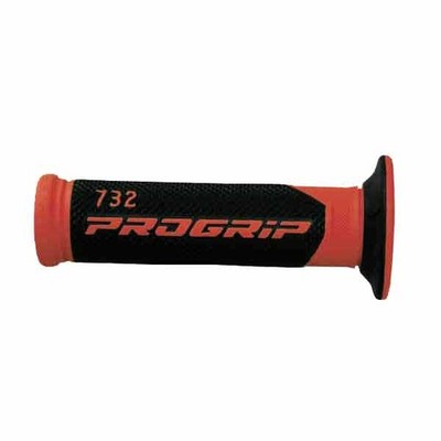 Griffe Scooter Progrip 732 Dual Density Rot Ø 22-25mm Länge 125mm
