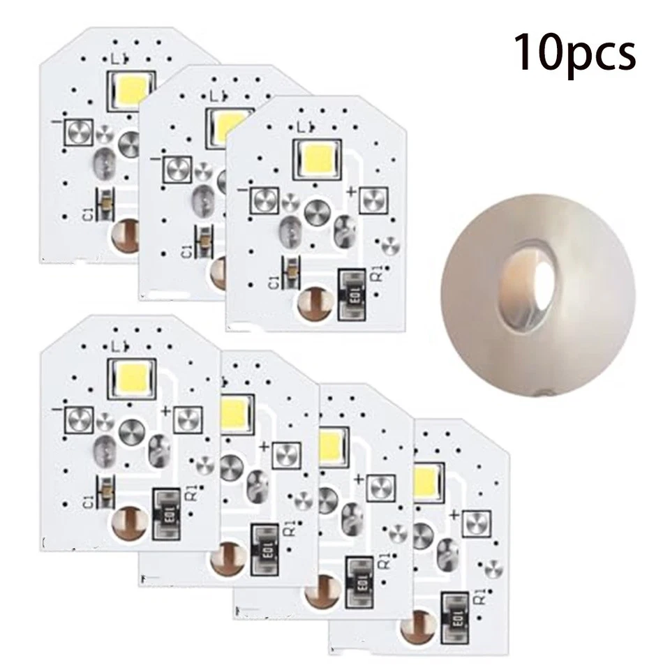 Ampoules LED pour GE Réfrigérateur Remplacement 10PCS WR55X11132 Installation - Photo 3/4