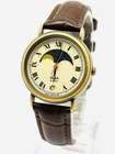 [Near MINT] Seiko Alba Moon Phase V338-6100 Date Qz Men's Watch Vintage Used