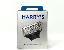 Harry's Razor Blades, 5-Blade Cartridges, 4 Count